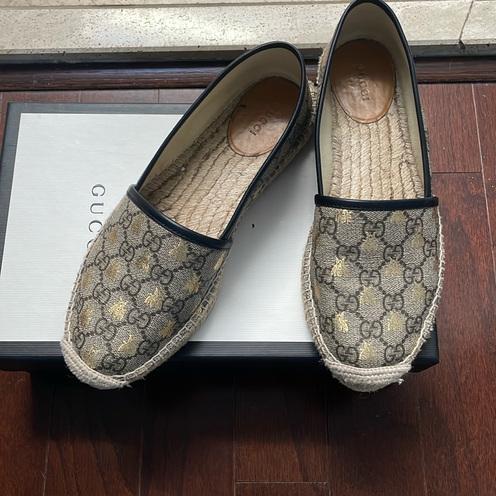 Authentic Gucci espadrilles